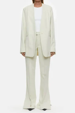 CLOSED Blazers>Biologische Katoenen Blazer Ivoor