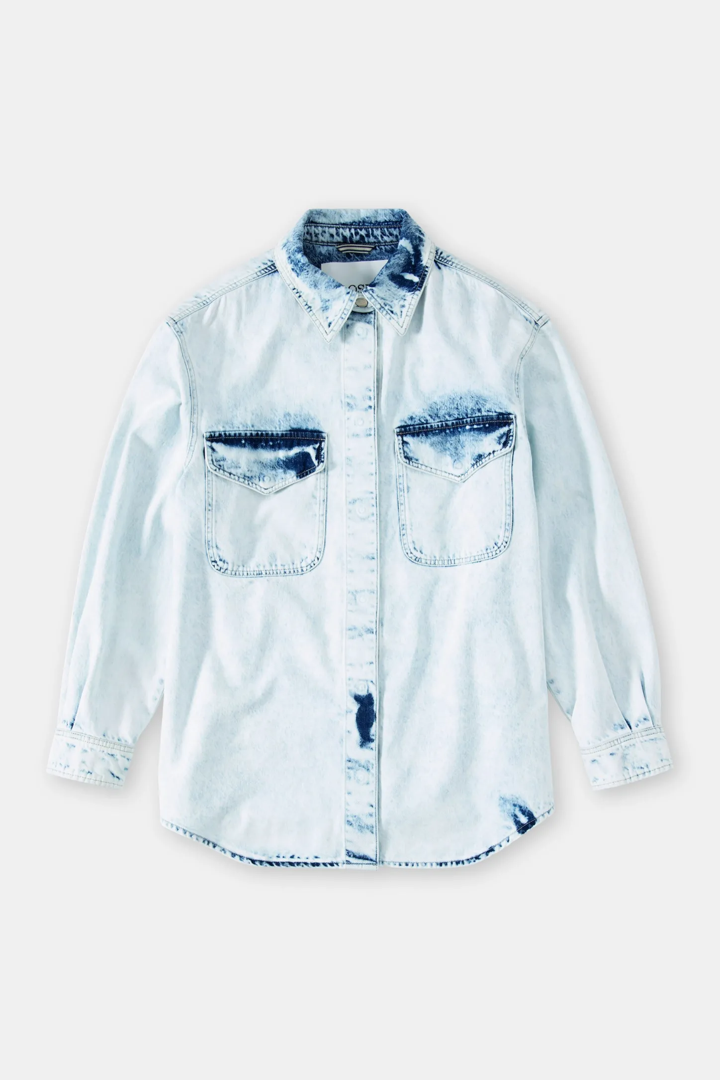 CLOSED Jassen En Jassen>Denim Overhemd Extreem Licht