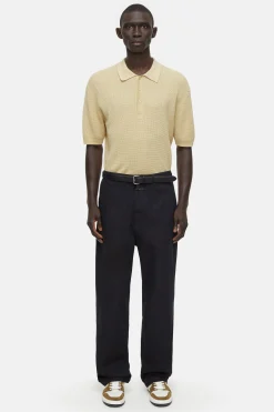 CLOSED Breisels>Gebreid Poloshirt Sahara Zand