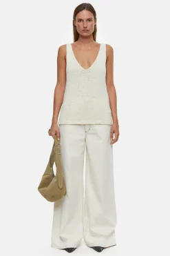 CLOSED Breisels>Gebreide Top Ivoor