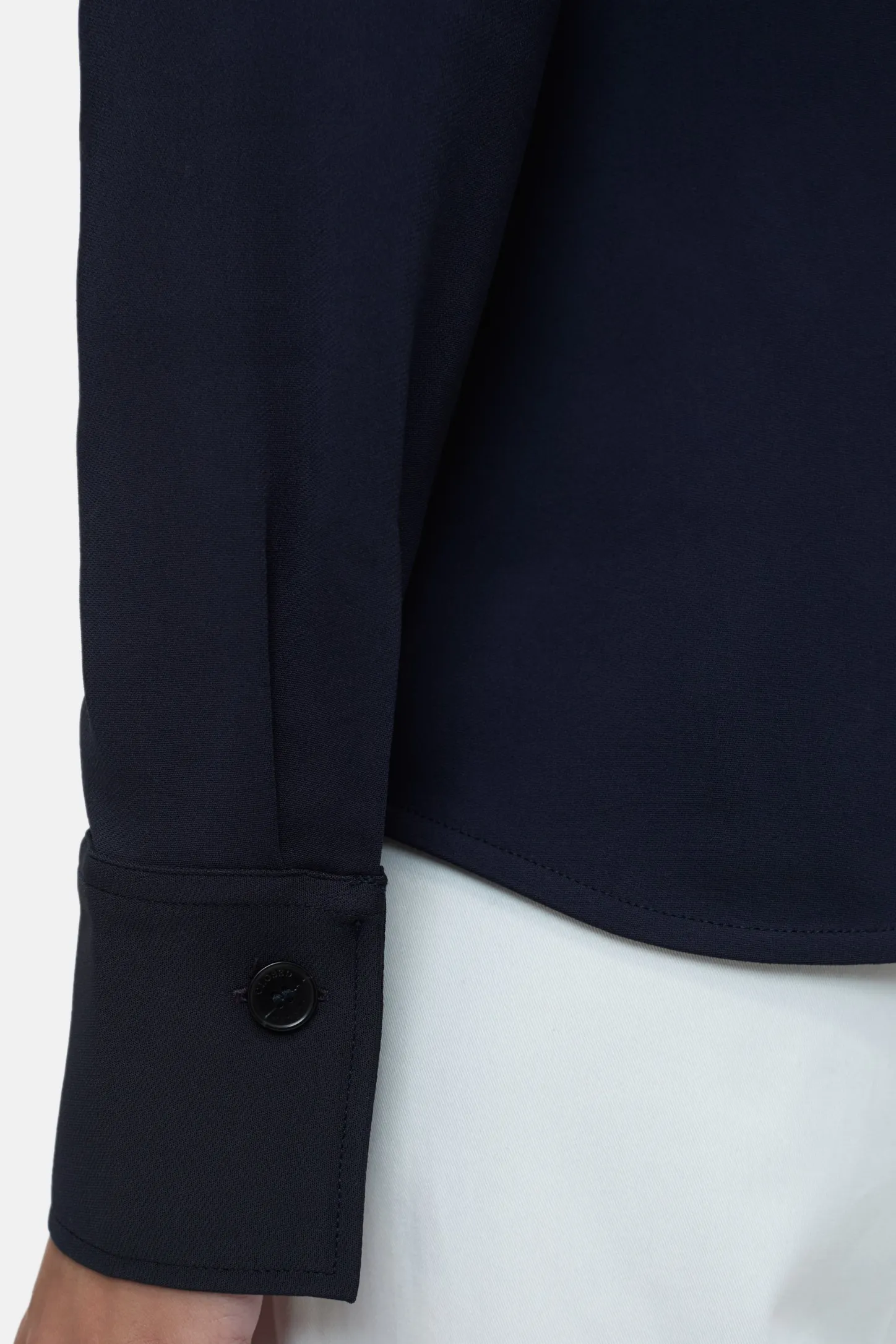 CLOSED Overhemden En Blouses>Getailleerde Blouse Donkere Nacht