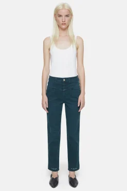 CLOSED Ontspannend>Heritage Jeans - Stijlnaam Pedaalduwer Varen Groen