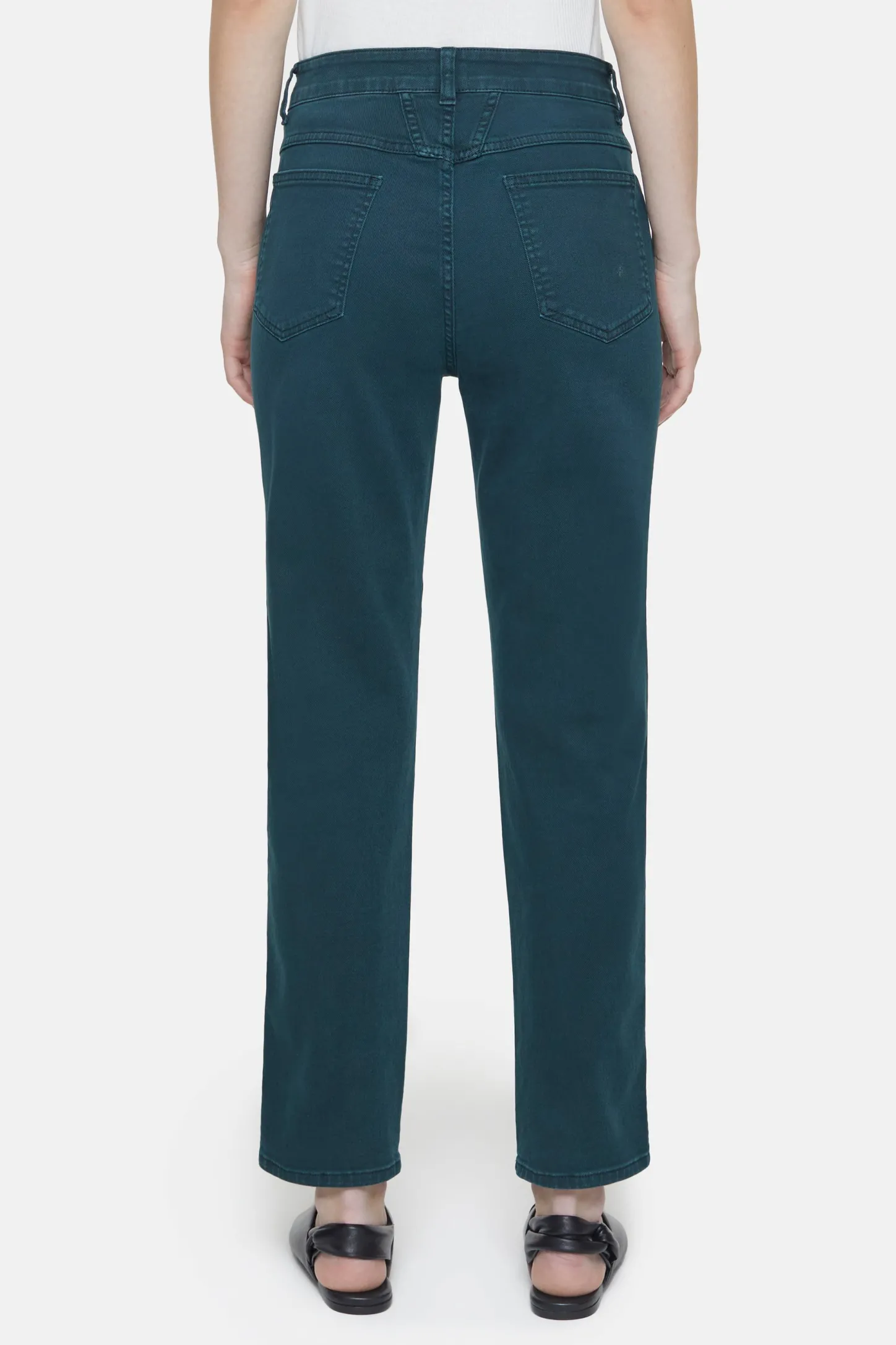 CLOSED Ontspannend>Heritage Jeans - Stijlnaam Pedaalduwer Varen Groen