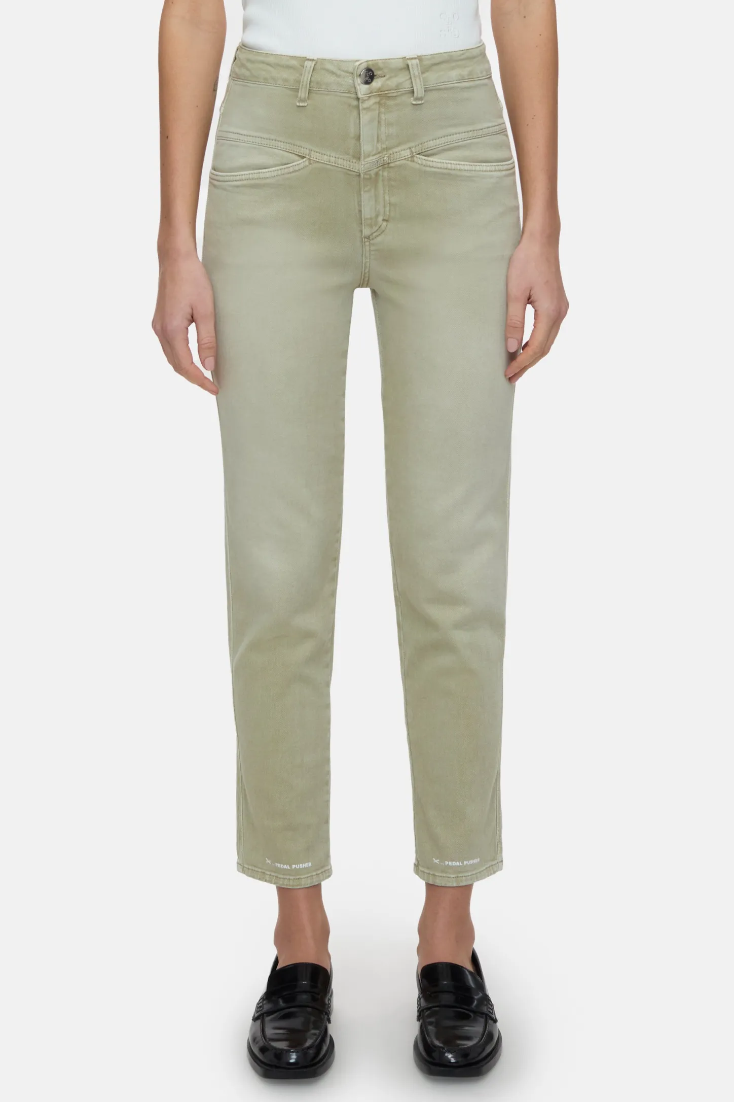 CLOSED Eco-Denim>Heritage Jeans - Stijlnaam Pedaalduwer Salie Jij