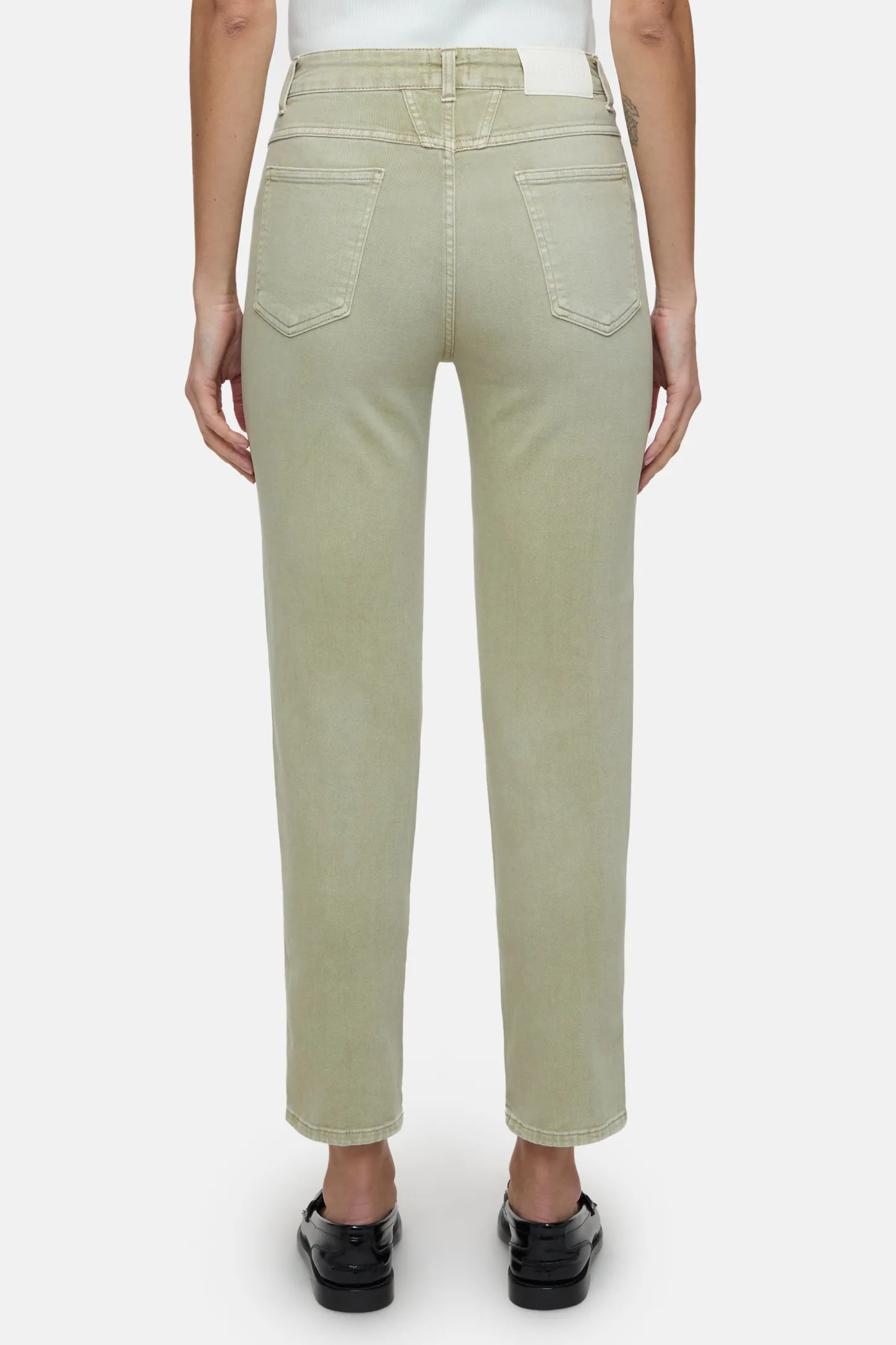 CLOSED Eco-Denim>Heritage Jeans - Stijlnaam Pedaalduwer Salie Jij