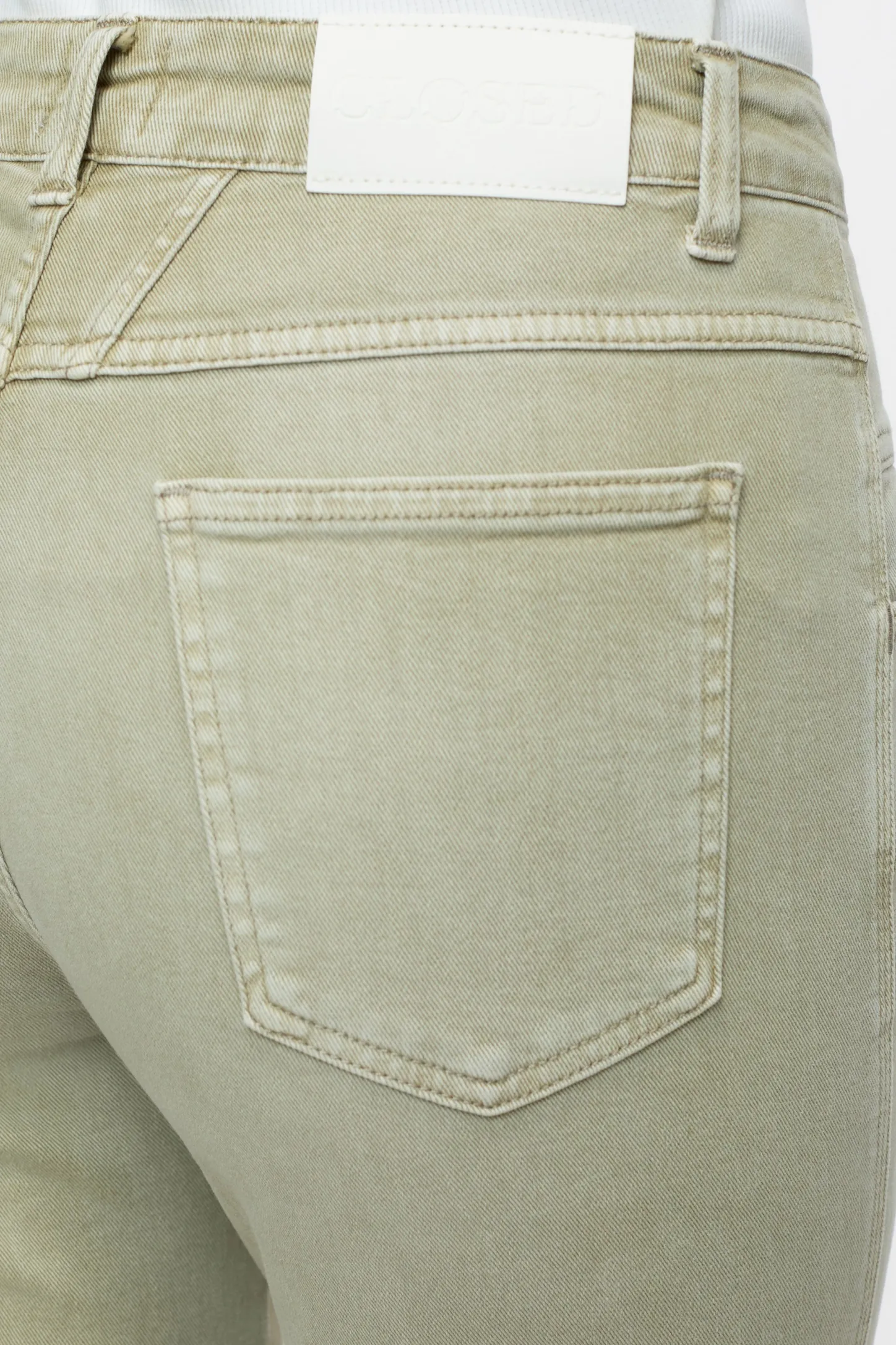 CLOSED Eco-Denim>Heritage Jeans - Stijlnaam Pedaalduwer Salie Jij