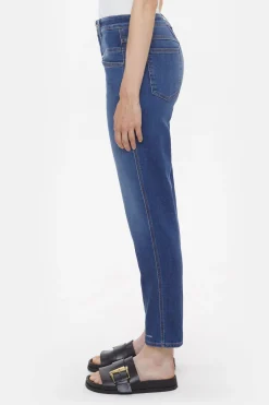 CLOSED X-Pocket-Familie>Heritage Jeans - Stijlnaam Pedaalduwer Midden Blauw