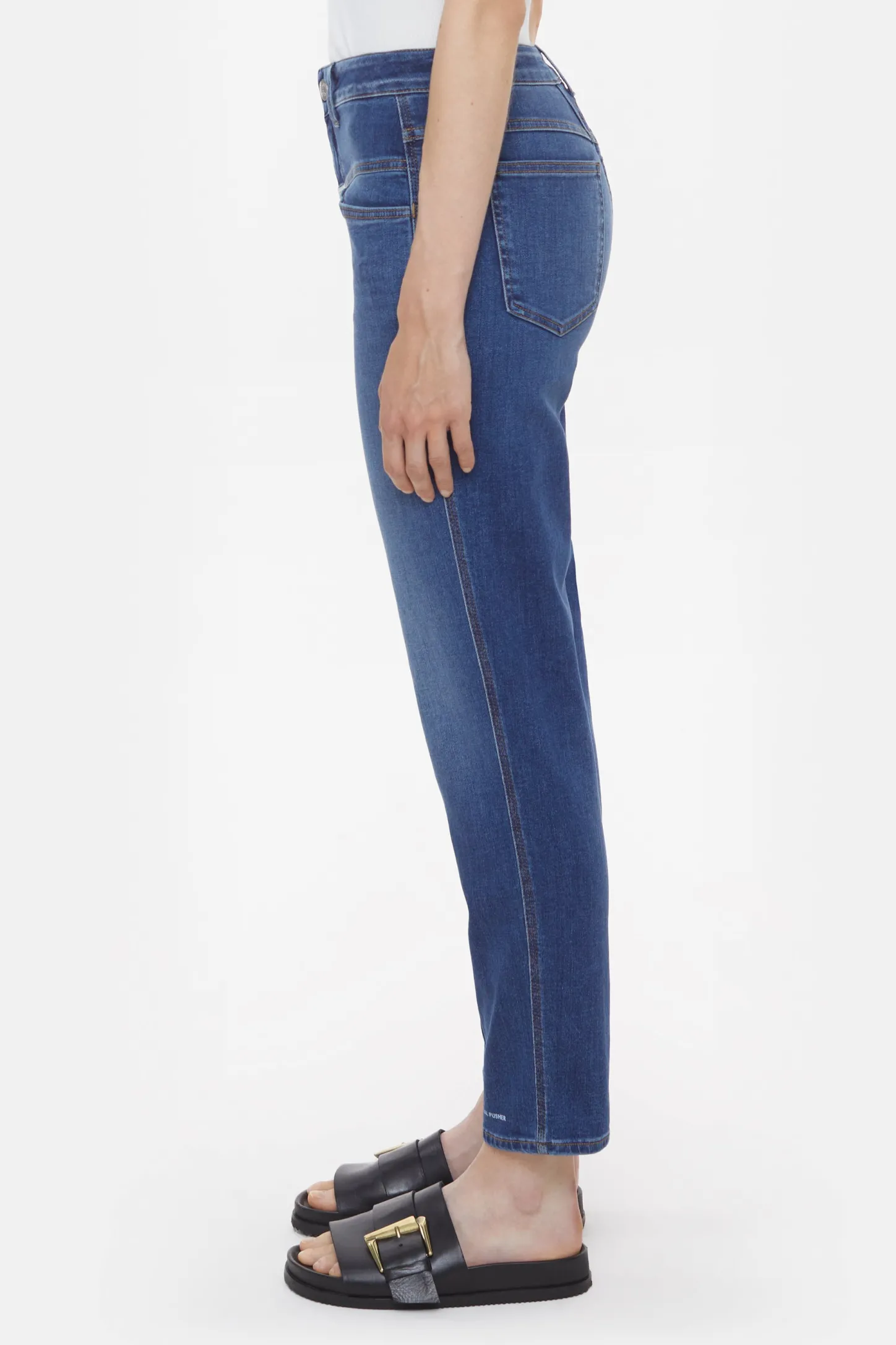 CLOSED X-Pocket-Familie>Heritage Jeans - Stijlnaam Pedaalduwer Midden Blauw