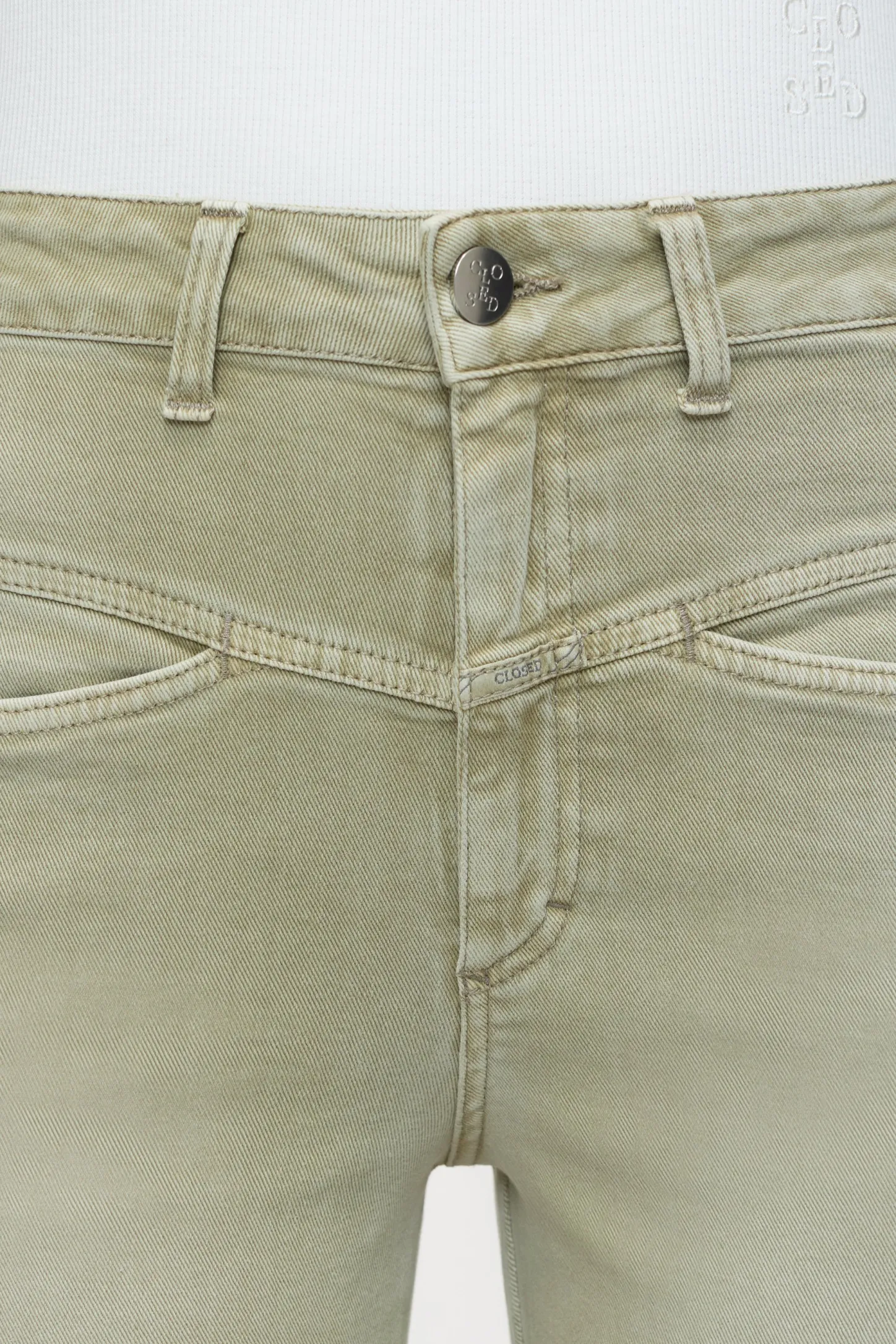 CLOSED Jeans>Heritage Jeans - Stijlnaam Pedaalduwer Salie Jij