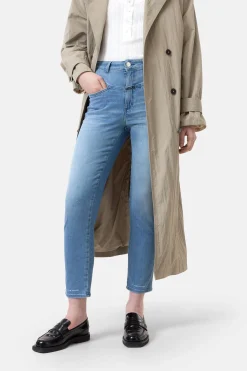 CLOSED X-Pocket-Familie>Heritage Jeans - Stijlnaam Pedaalduwer Midden Blauw