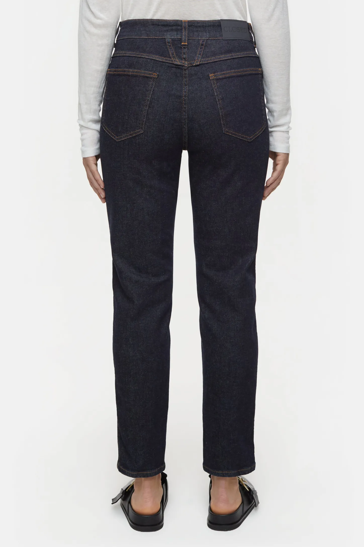 CLOSED Pedaal Duwer>Heritage Jeans - Stijlnaam Pedaalduwer Donkerblauw