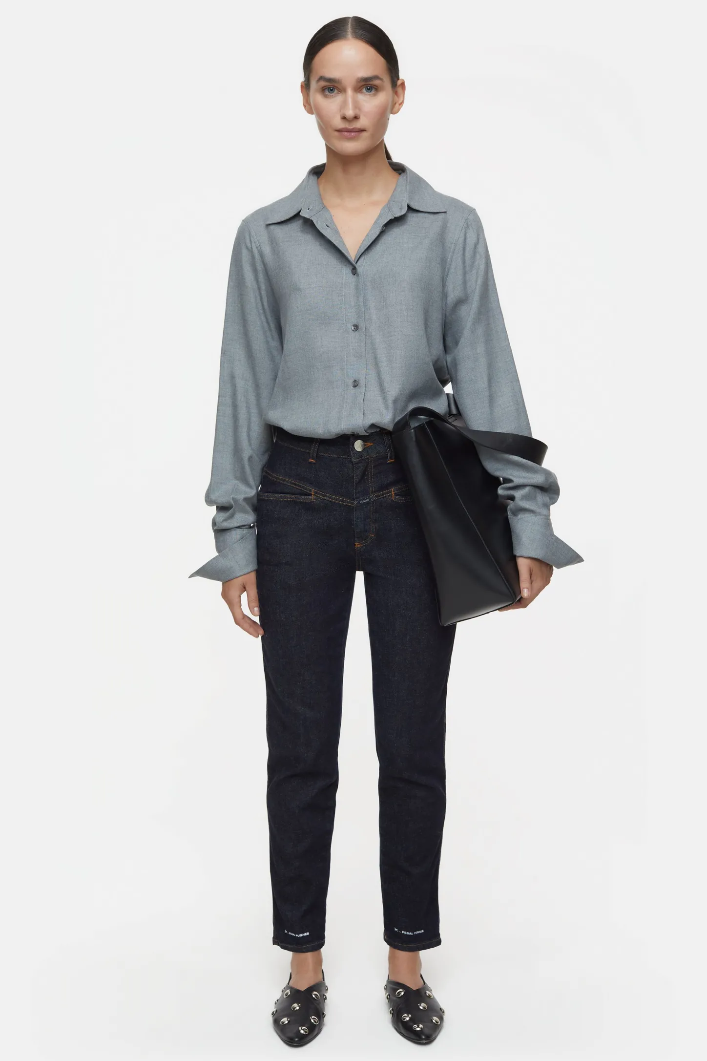CLOSED Pedaal Duwer>Heritage Jeans - Stijlnaam Pedaalduwer Donkerblauw
