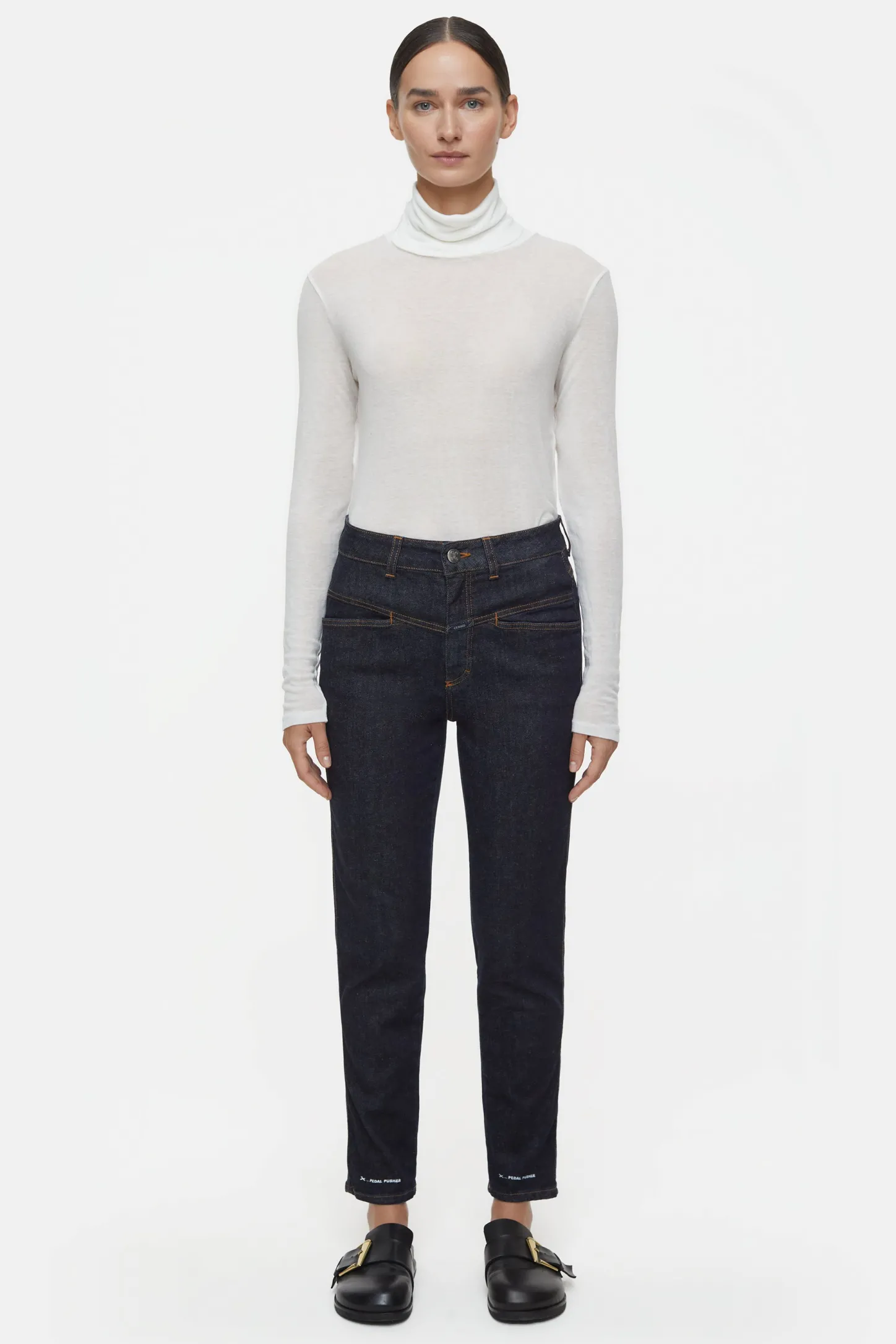 CLOSED X-Pocket-Familie>Heritage Jeans - Stijlnaam Pedaalduwer Donkerblauw