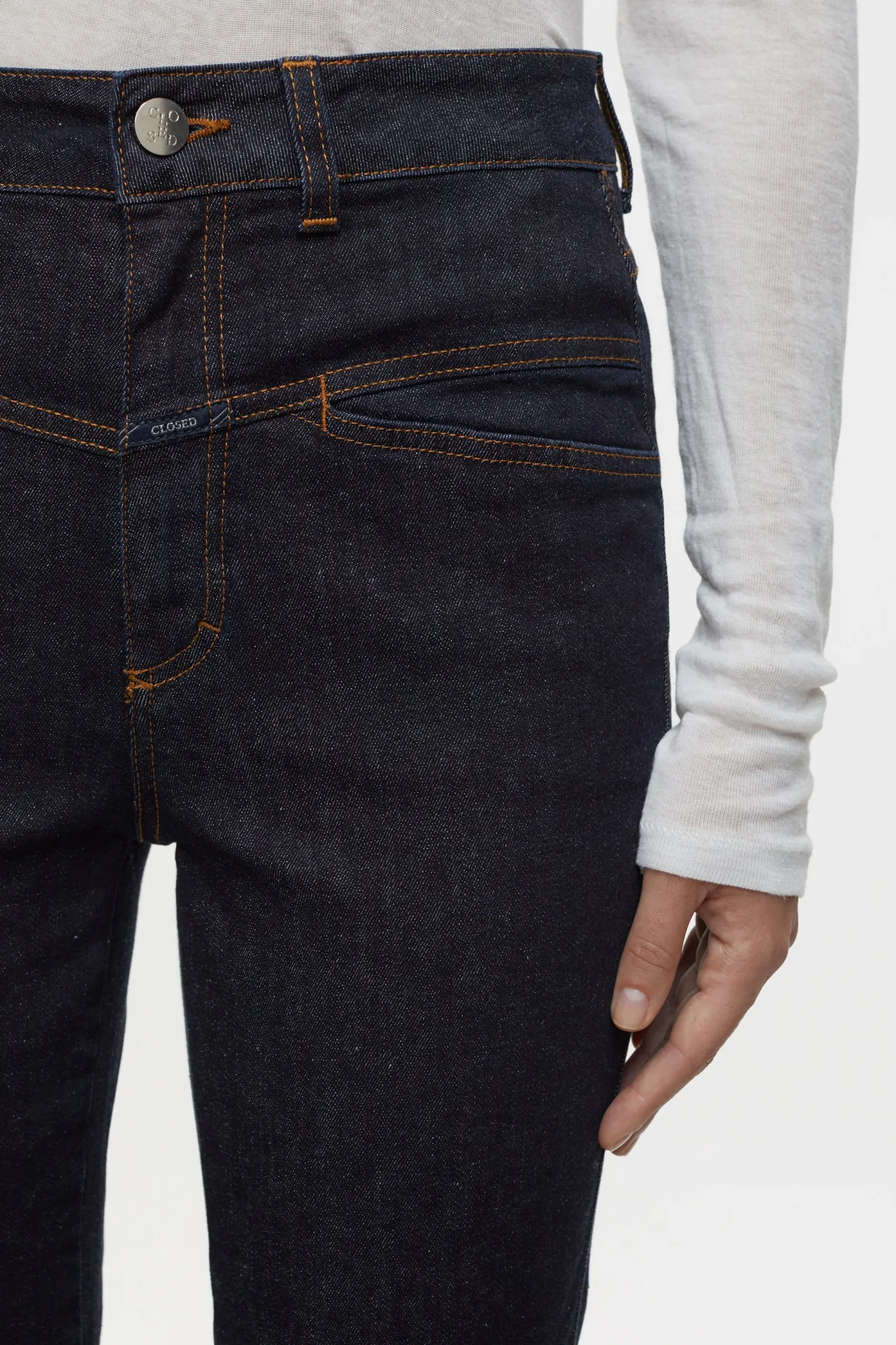 CLOSED X-Pocket-Familie>Heritage Jeans - Stijlnaam Pedaalduwer Donkerblauw