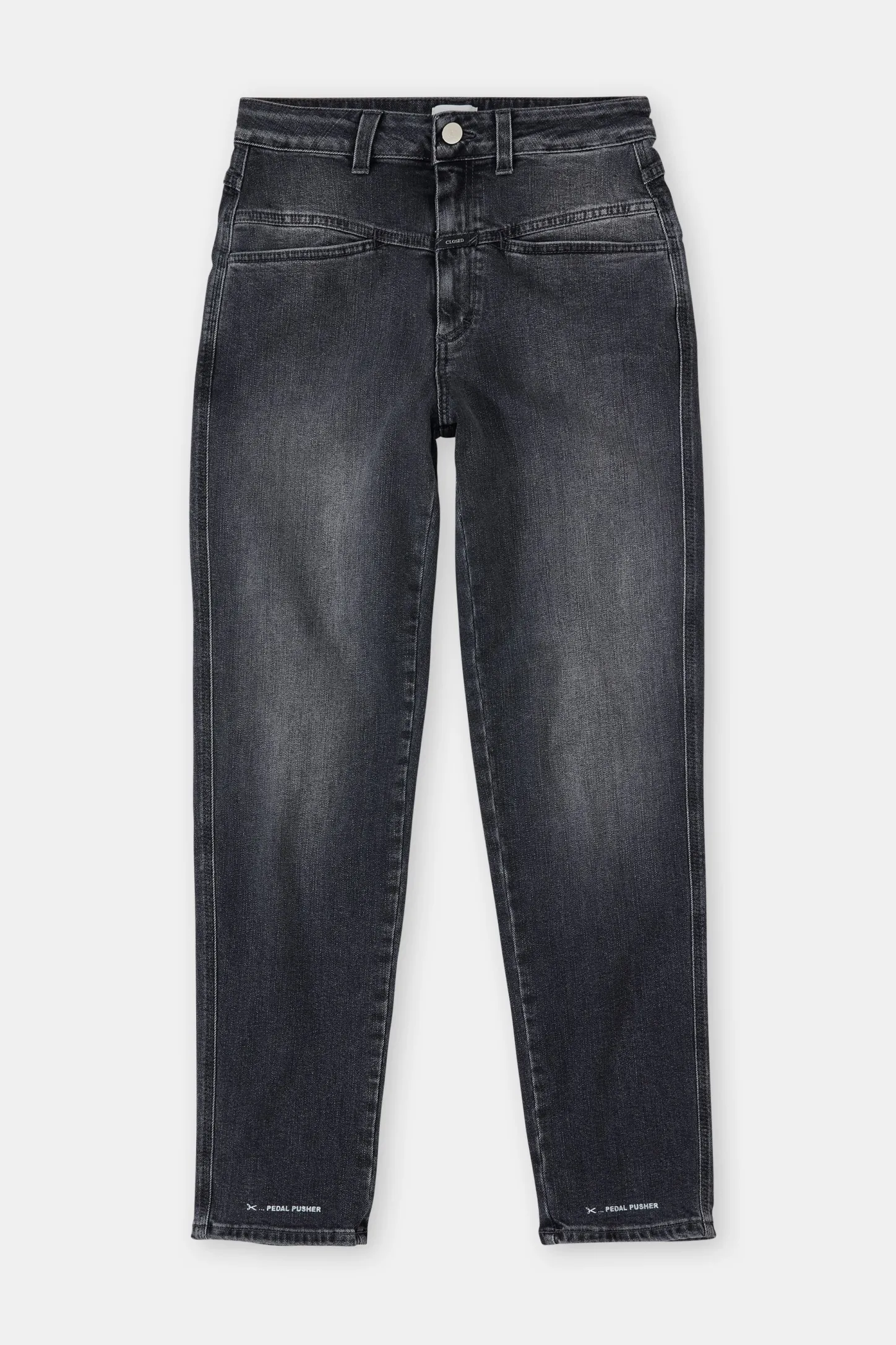 CLOSED Pedaal Duwer>Heritage Jeans - Stijlnaam Pedaalduwer Midden Grijs