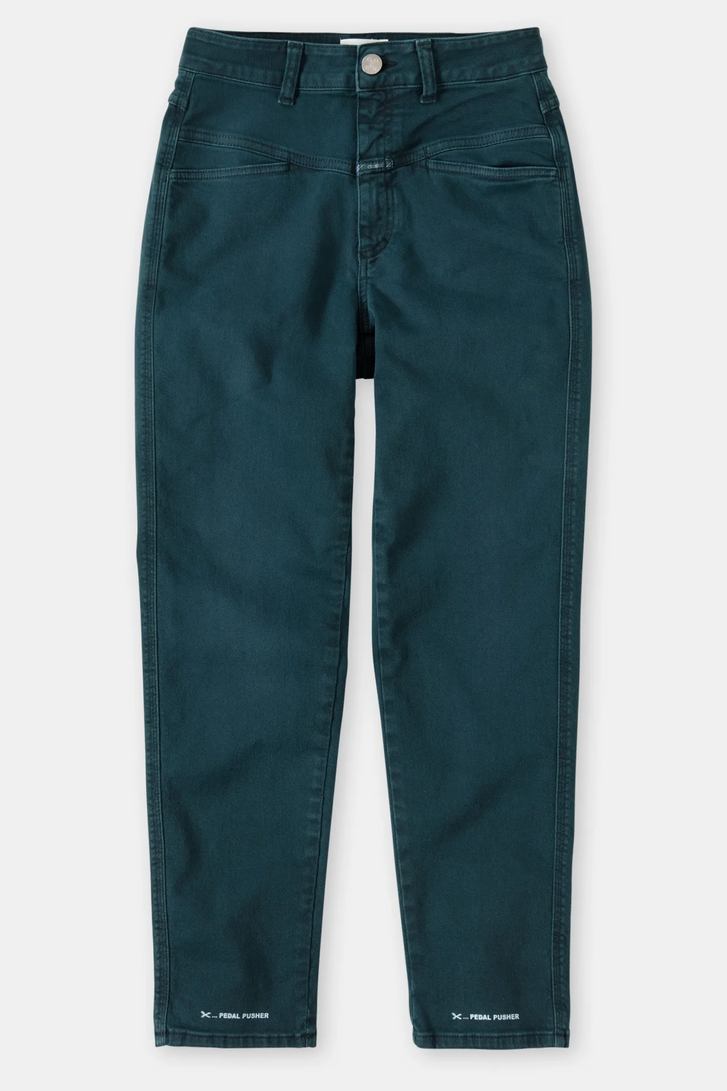 CLOSED Pedaal Duwer>Heritage Jeans - Stijlnaam Pedaalduwer Varen Groen