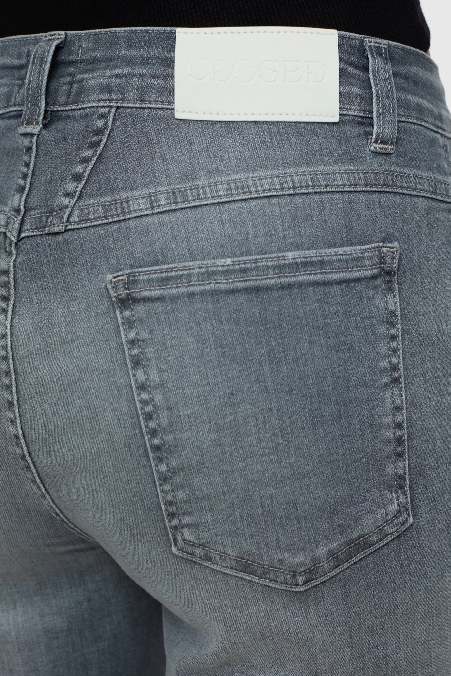 CLOSED X-Pocket-Familie>Heritage Jeans - Stijlnaam Pedaalduwer Midden Grijs