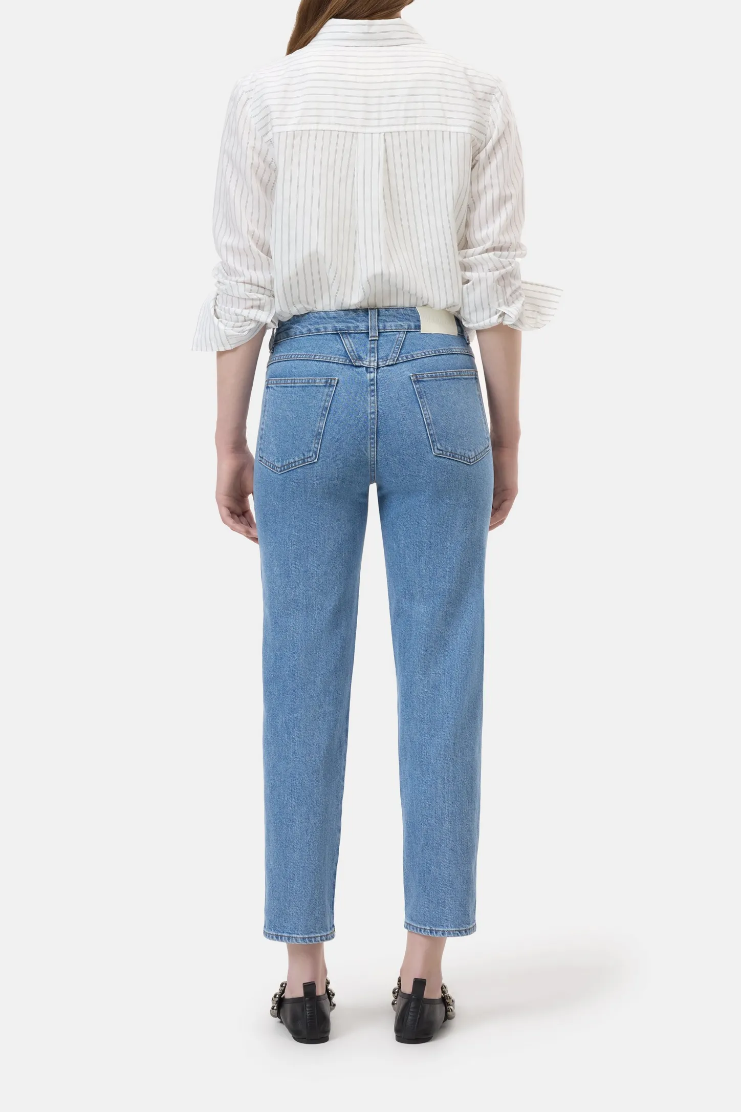 CLOSED Jeans>Heritage Jeans - Stijlnaam Pedaalduwer Midden Blauw
