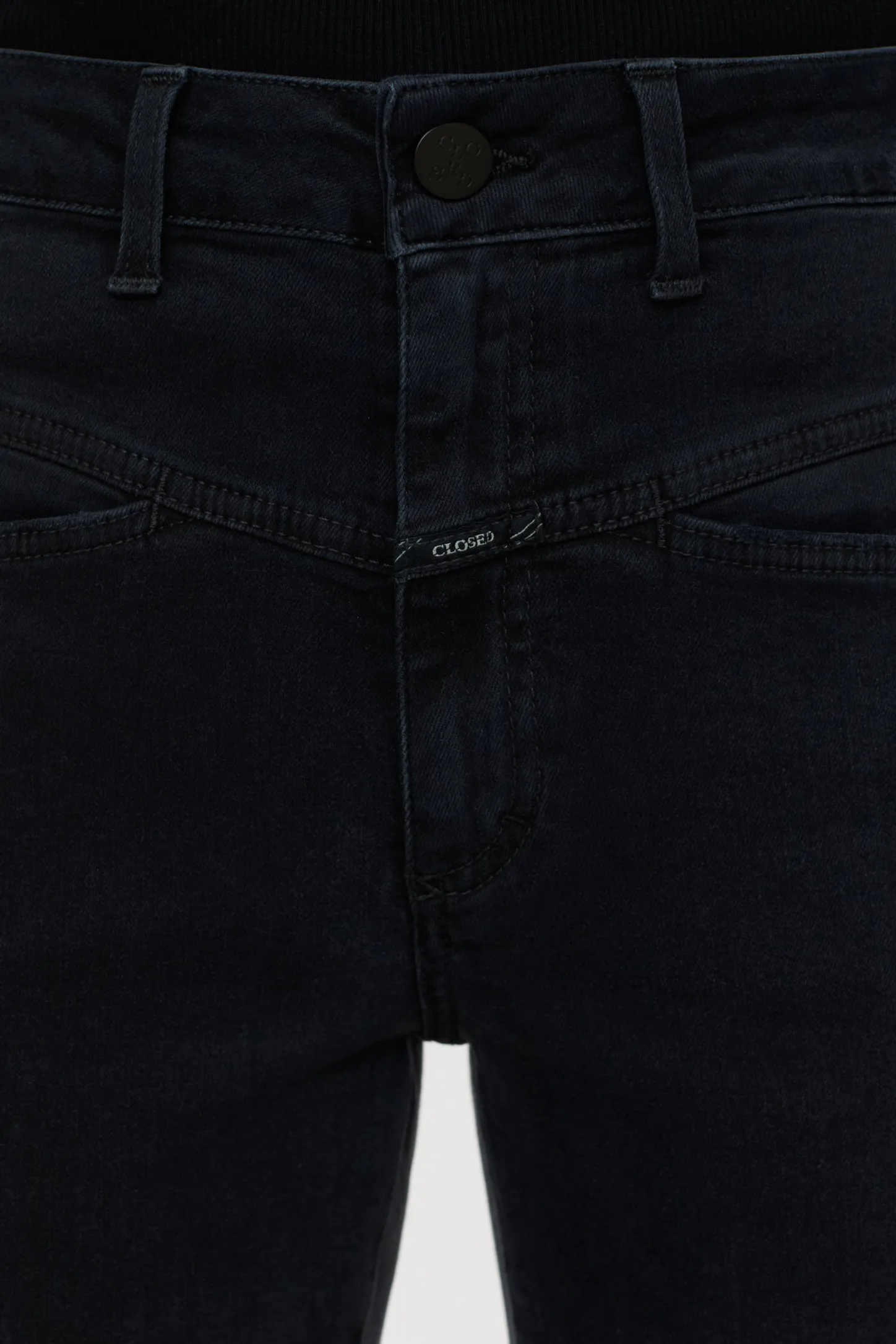 CLOSED Pedaal Duwer>Heritage Jeans - Stijlnaam Pedaalduwer Zwartzwart