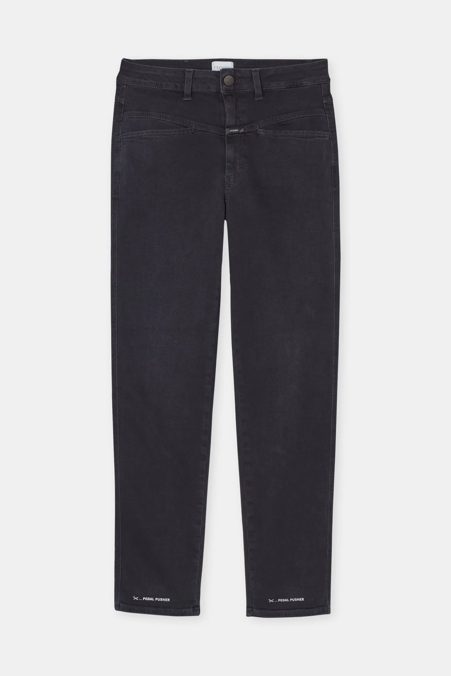 CLOSED Pedaal Duwer>Heritage Jeans - Stijlnaam Pedaalduwer Zwartzwart