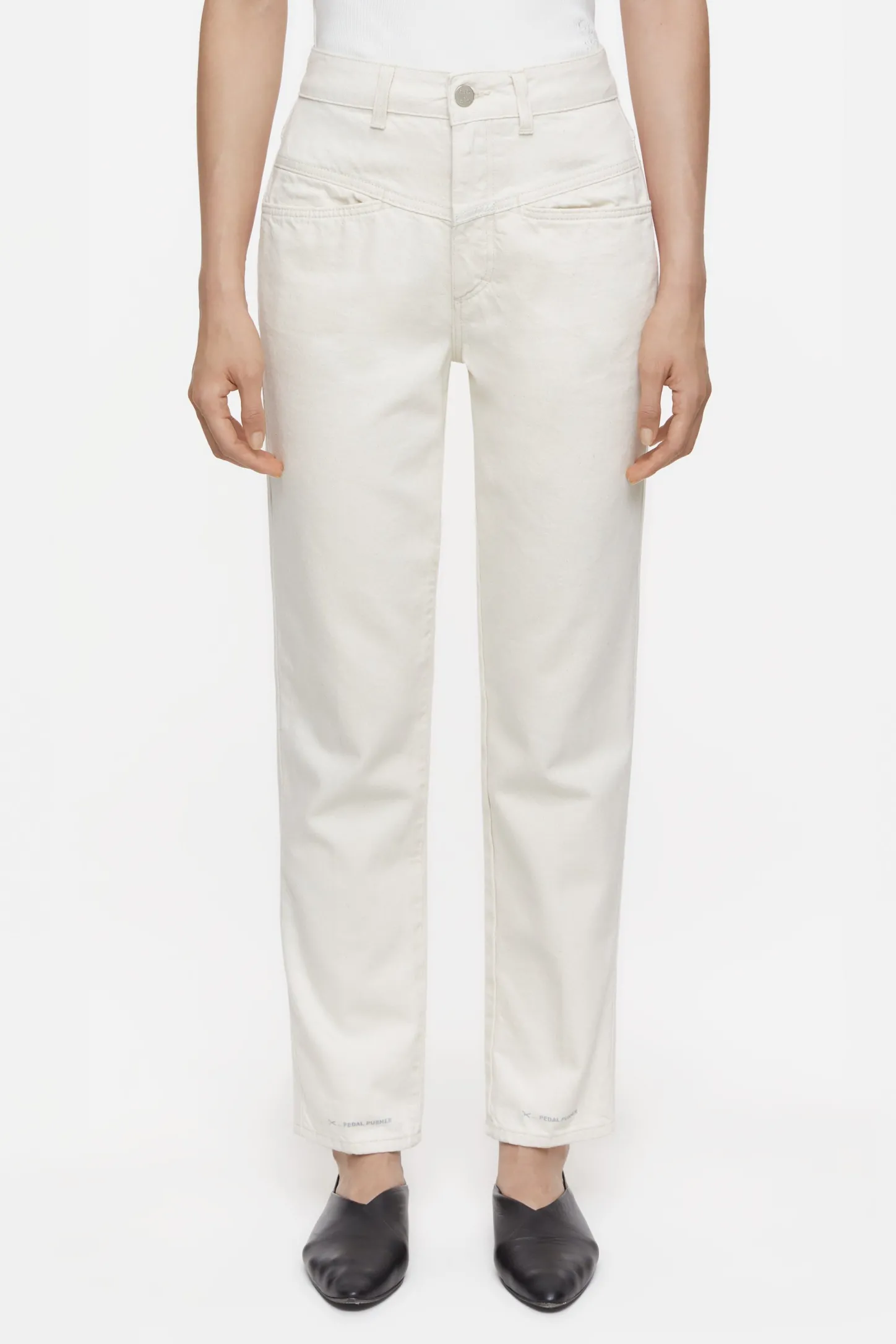 CLOSED Jeans>Heritage Jeans - Stijlnaam Pedaalduwer Ivoor