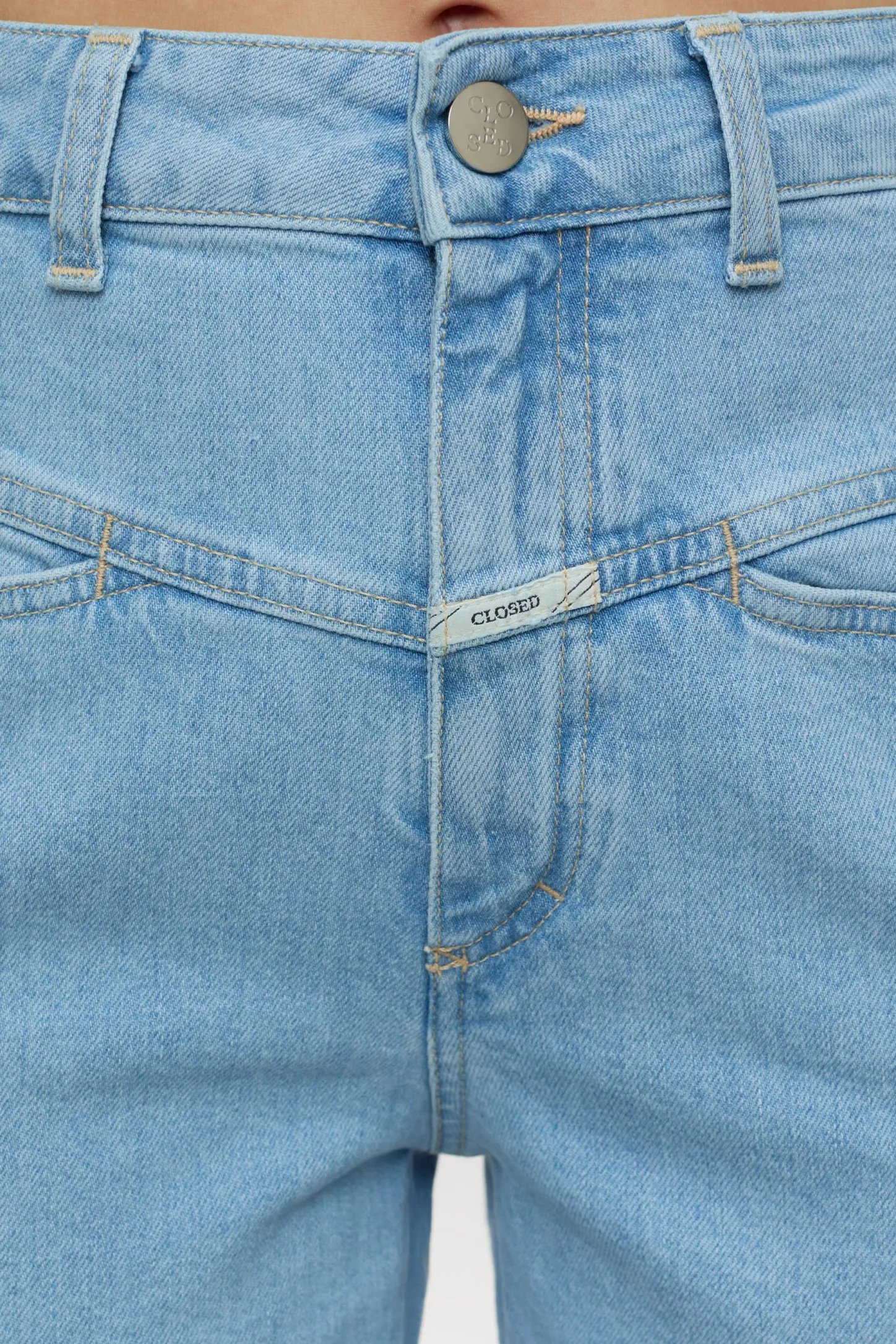 CLOSED Pedaal Duwer>Heritage Jeans - Stijlnaam Pedaalduwer Lichtblauw