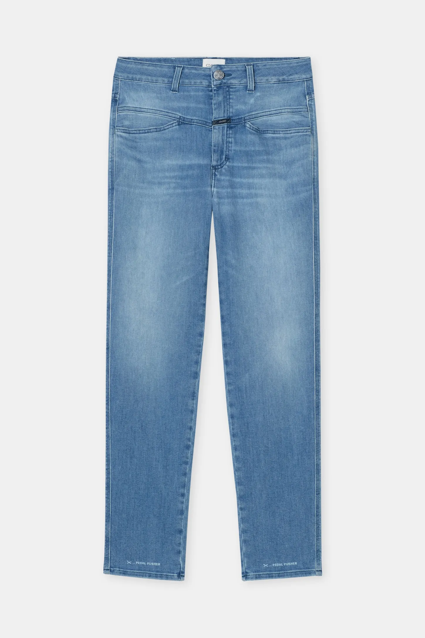 CLOSED Pedaal Duwer>Heritage Jeans - Stijlnaam Pedaalduwer Midden Blauw