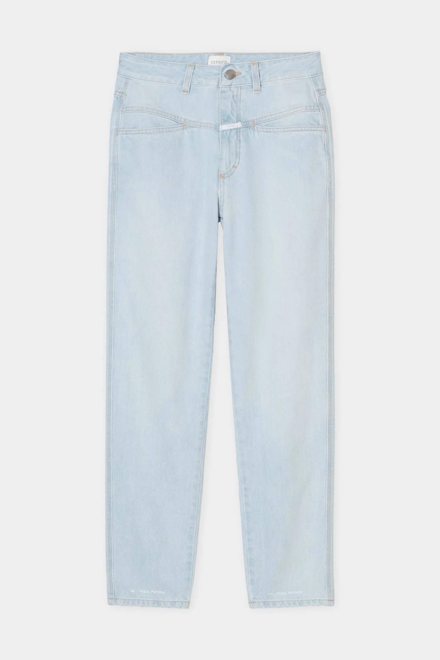 CLOSED Eco-Denim>Heritage Jeans - Stijlnaam Pedaalduwer Lichtblauw