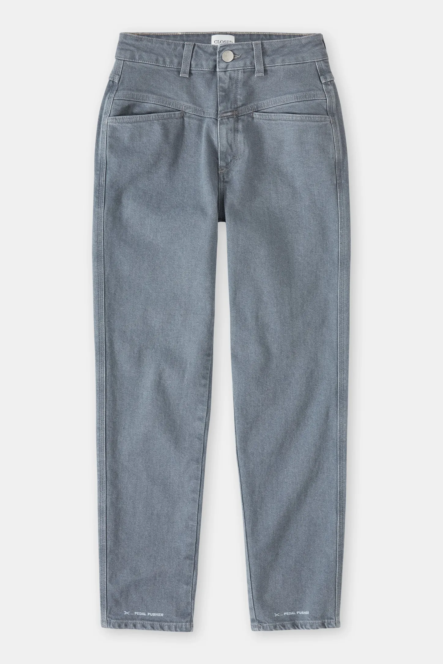 CLOSED Ontspannend>Heritage Jeans - Stijlnaam Pedaalduwer Midden Grijs