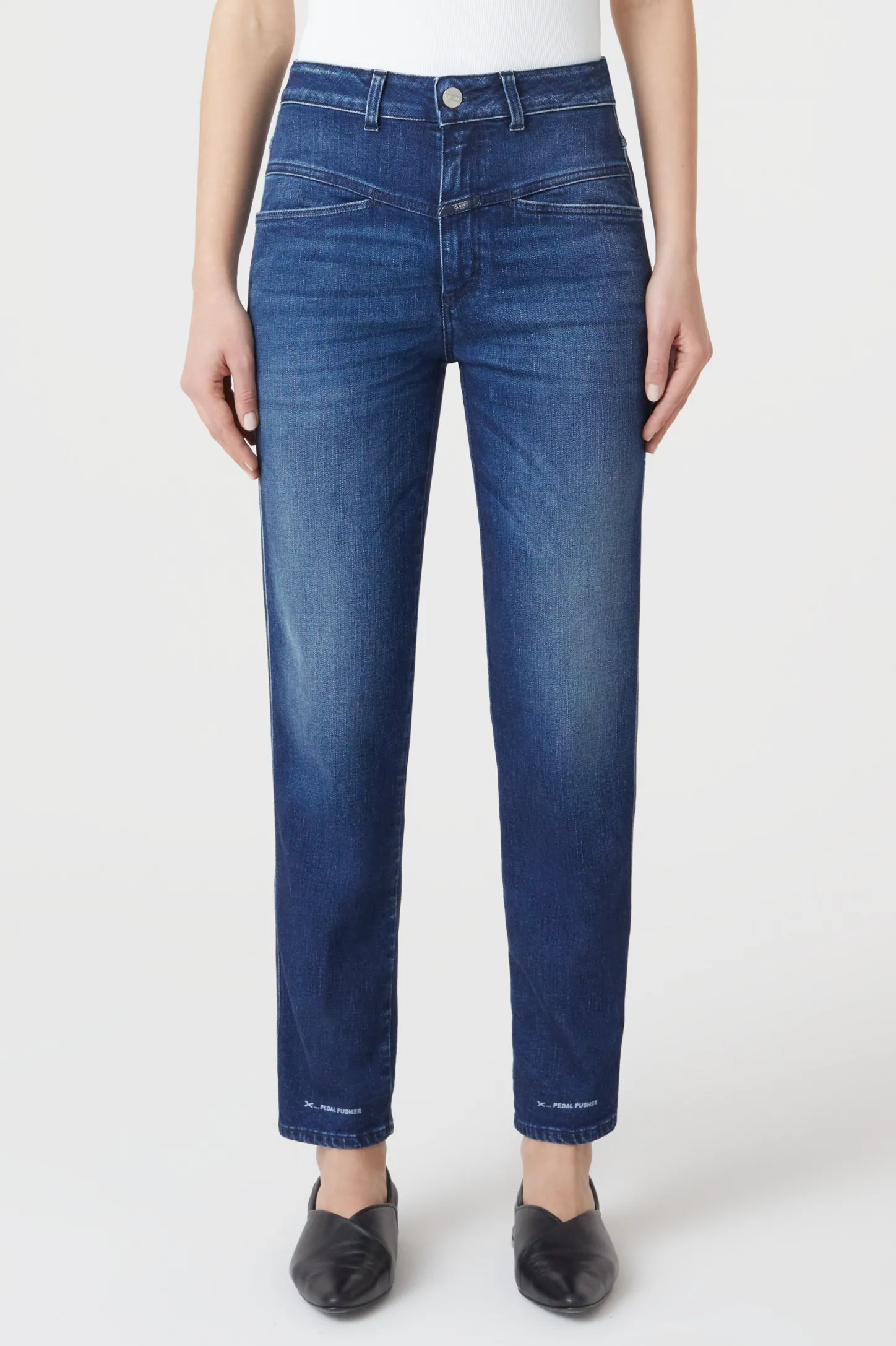 CLOSED Pedaal Duwer>Heritage Jeans - Stijlnaam Pedaalduwer Donkerblauw