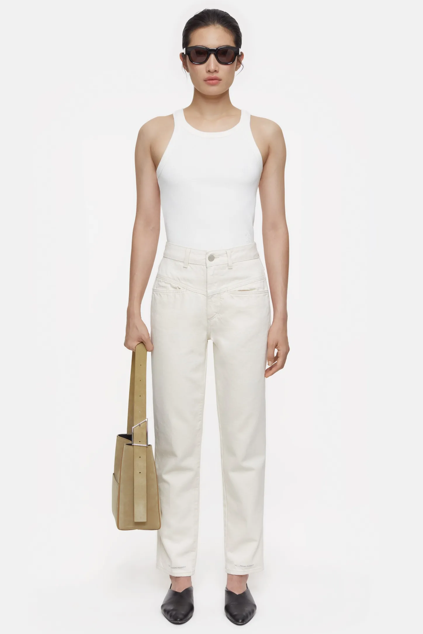 CLOSED Pedaal Duwer>Heritage Jeans - Stijlnaam Pedaalduwer Ivoor