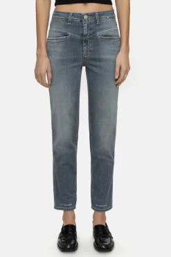 CLOSED Eco-Denim>Heritage Jeans - Stijlnaam Pedaalduwer Midden Grijs