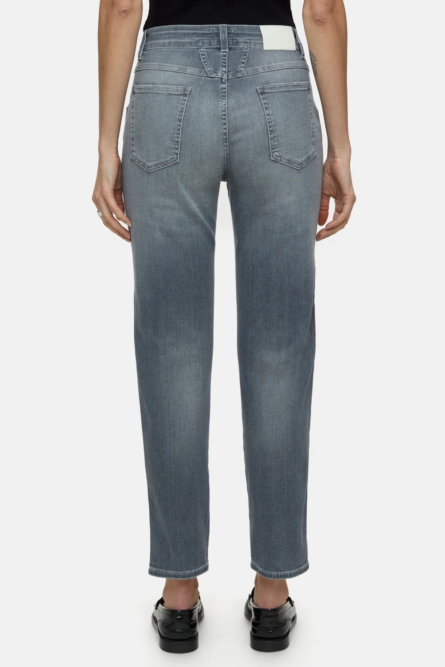CLOSED Eco-Denim>Heritage Jeans - Stijlnaam Pedaalduwer Midden Grijs