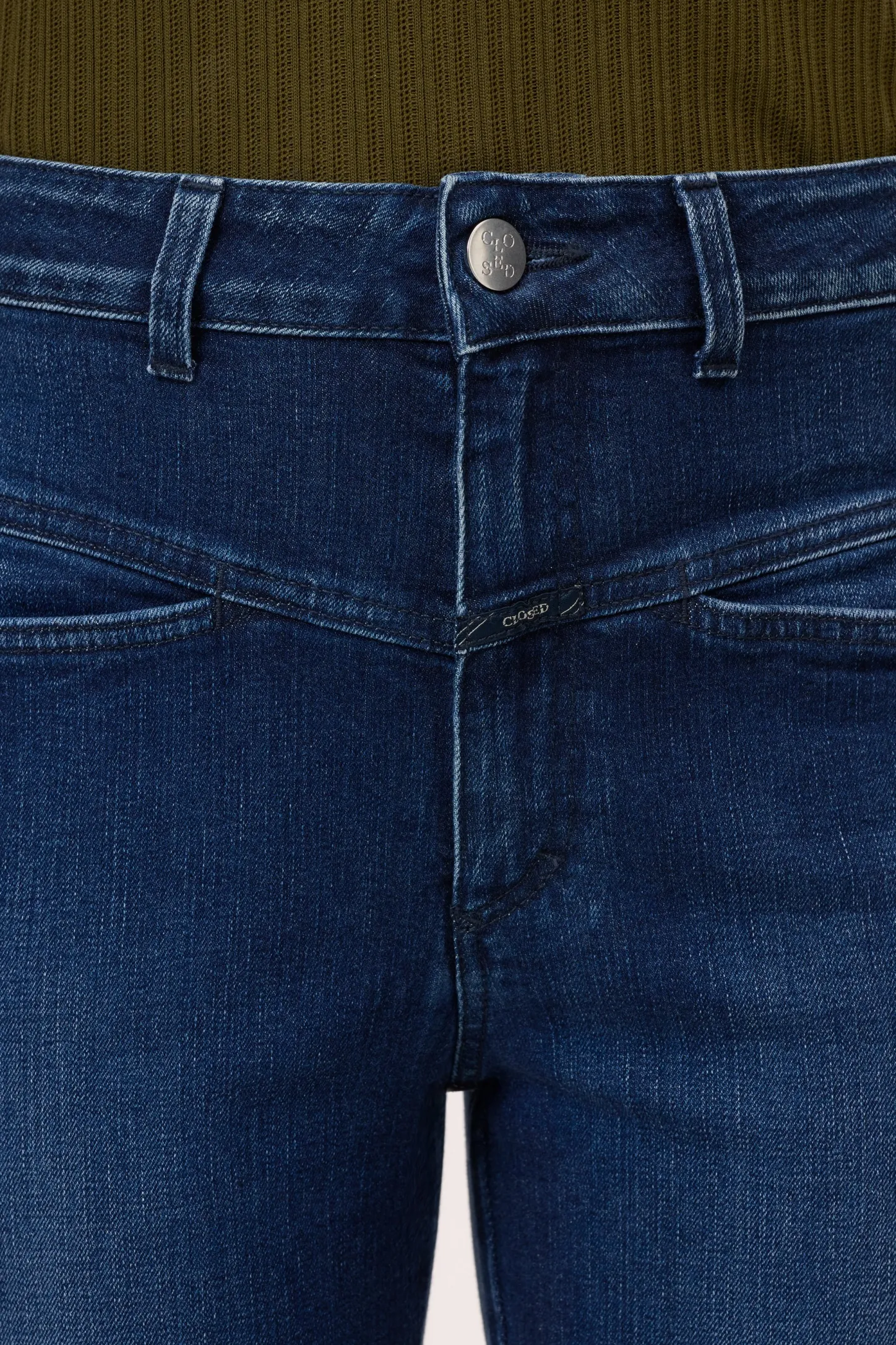 CLOSED Jeans>Heritage Jeans - Stijlnaam Pedaalduwer Donkerblauw