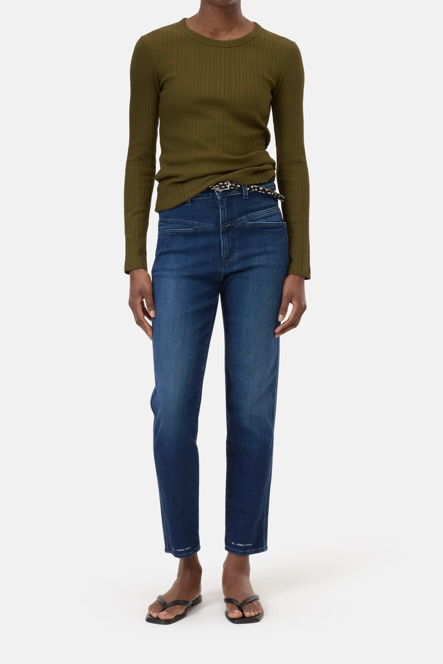 CLOSED Pedaal Duwer>Heritage Jeans - Stijlnaam Pedaalduwer Donkerblauw