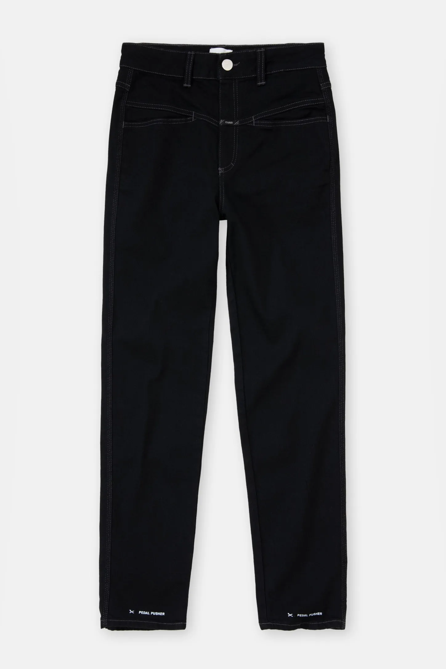 CLOSED Eco-Denim>Heritage Jeans - Stijlnaam Pedaalduwer Zwart