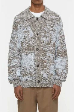 CLOSED Breisels>Jacquard-Vest Teakhout