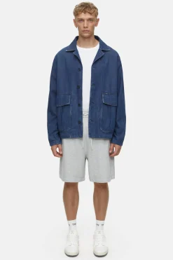 CLOSED Korte Broek>Jerseyshort Lichtgrijs Gemeleerd