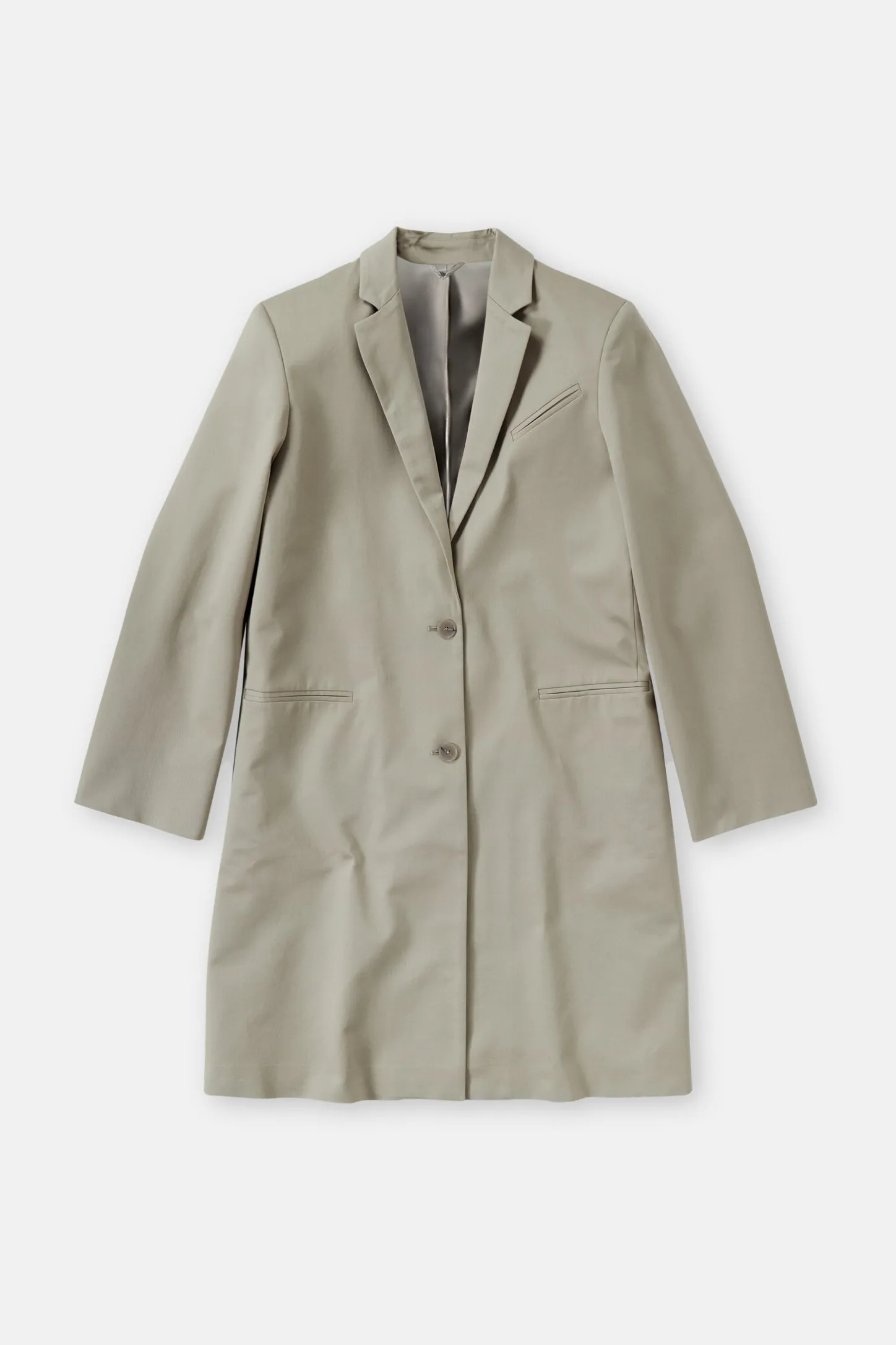 CLOSED Jassen En Jassen>Katoenen Twill Jas Beton