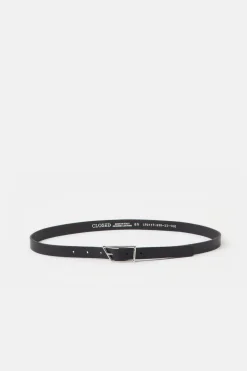 CLOSED Riemen>Kleine Leren Riem Zwart