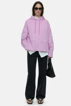 CLOSED Sweatshirts>Korte Capuchon Roze Pony