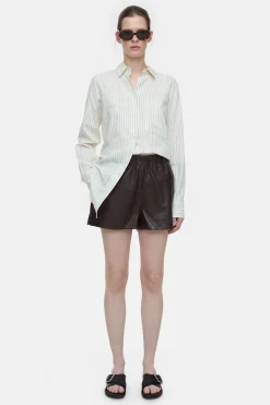 CLOSED Korte Broek>Leren Korte Broek Koude Chocolademelk