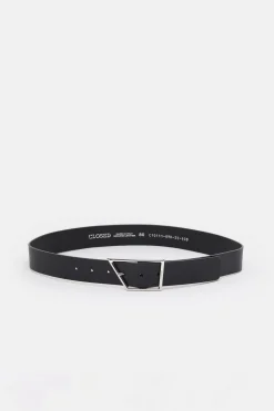 CLOSED Riemen>Leren Riem Zwart