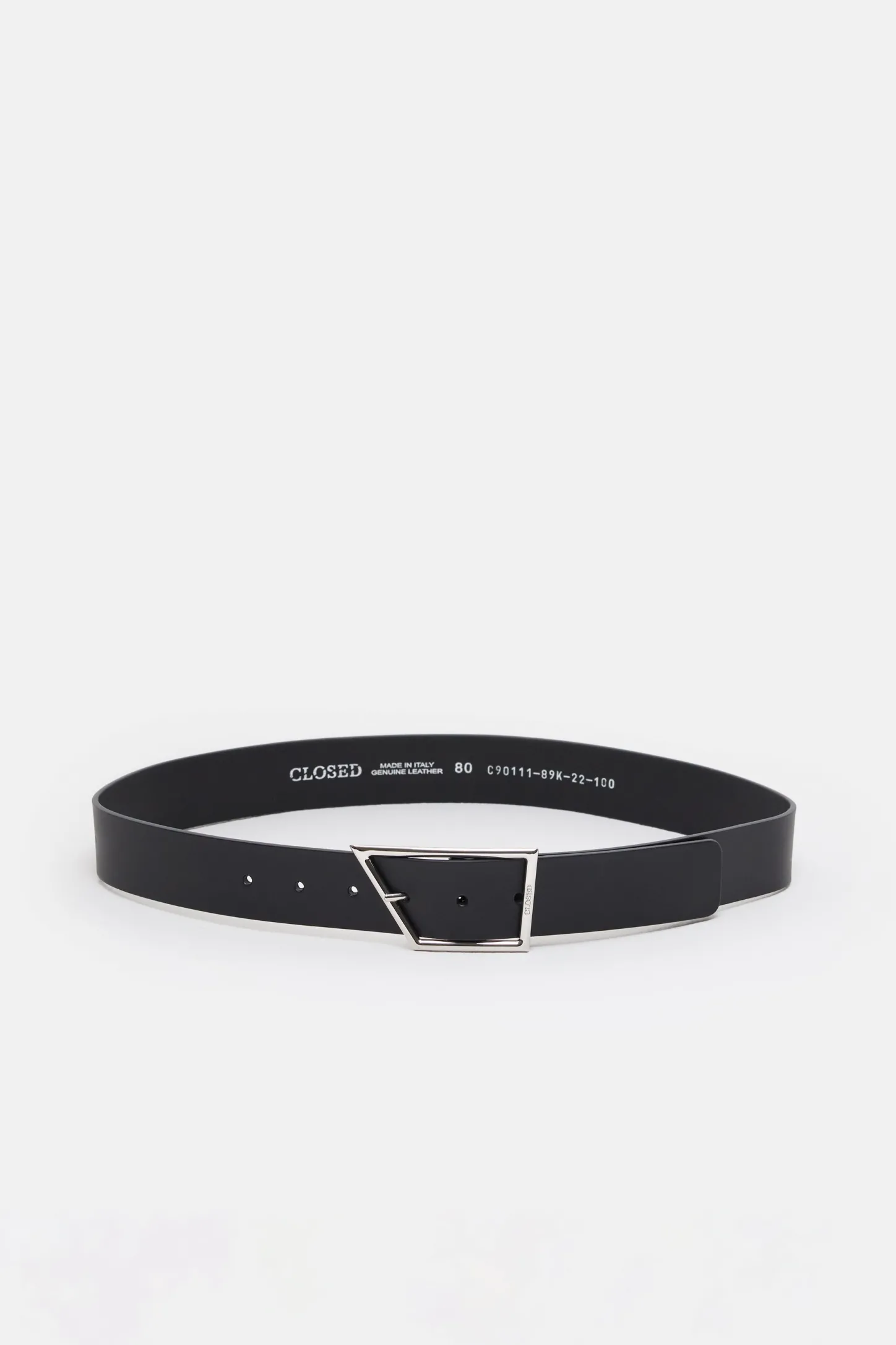 CLOSED Riemen>Leren Riem Zwart