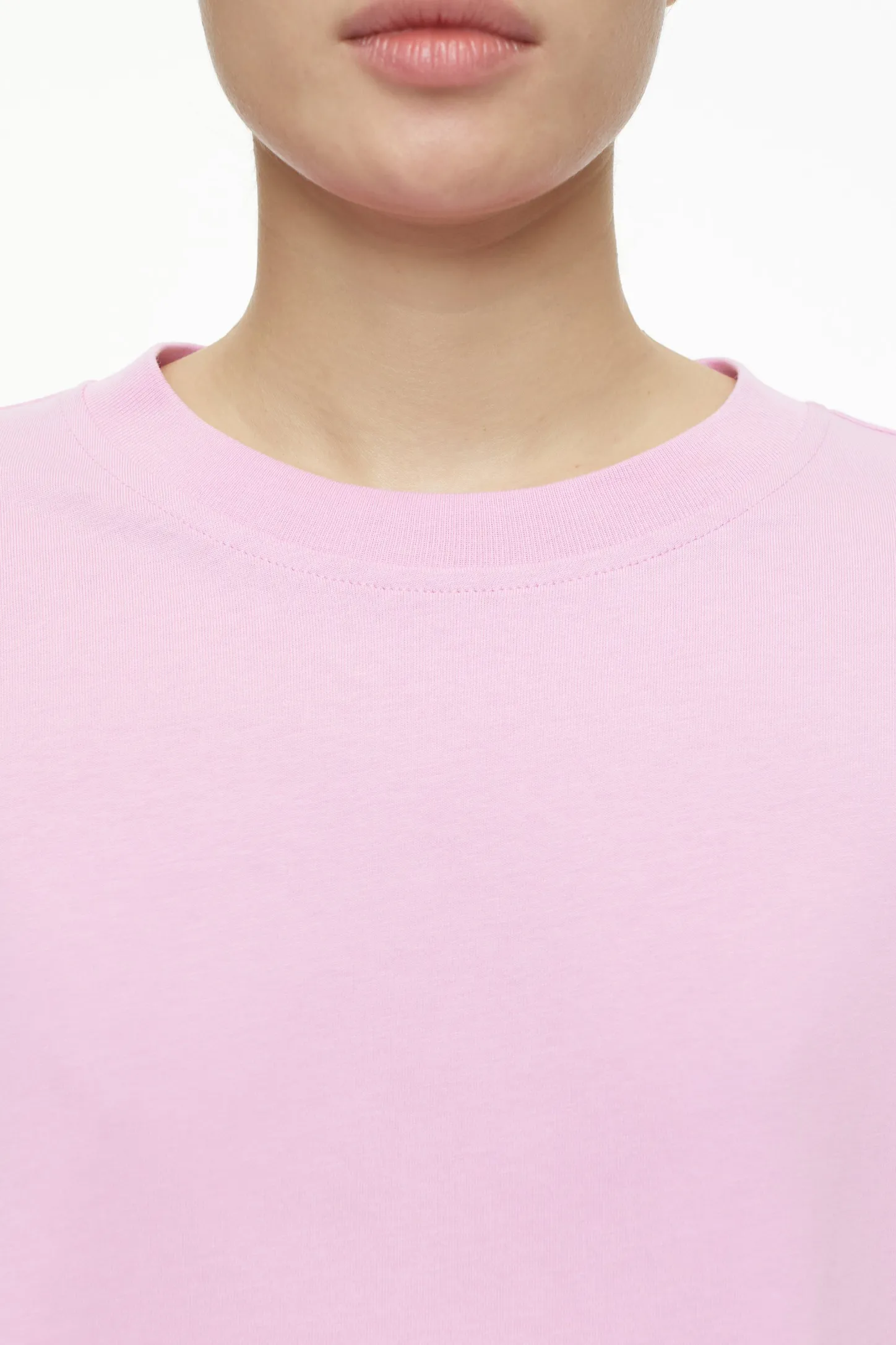 CLOSED T-Shirts>Logo-T-Shirt Roze Pony