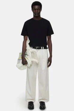 CLOSED T-Shirts>Logo-T-Shirt Zwart