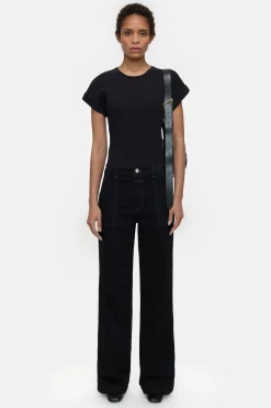 CLOSED T-Shirts>Makkelijk T-Shirt Zwart