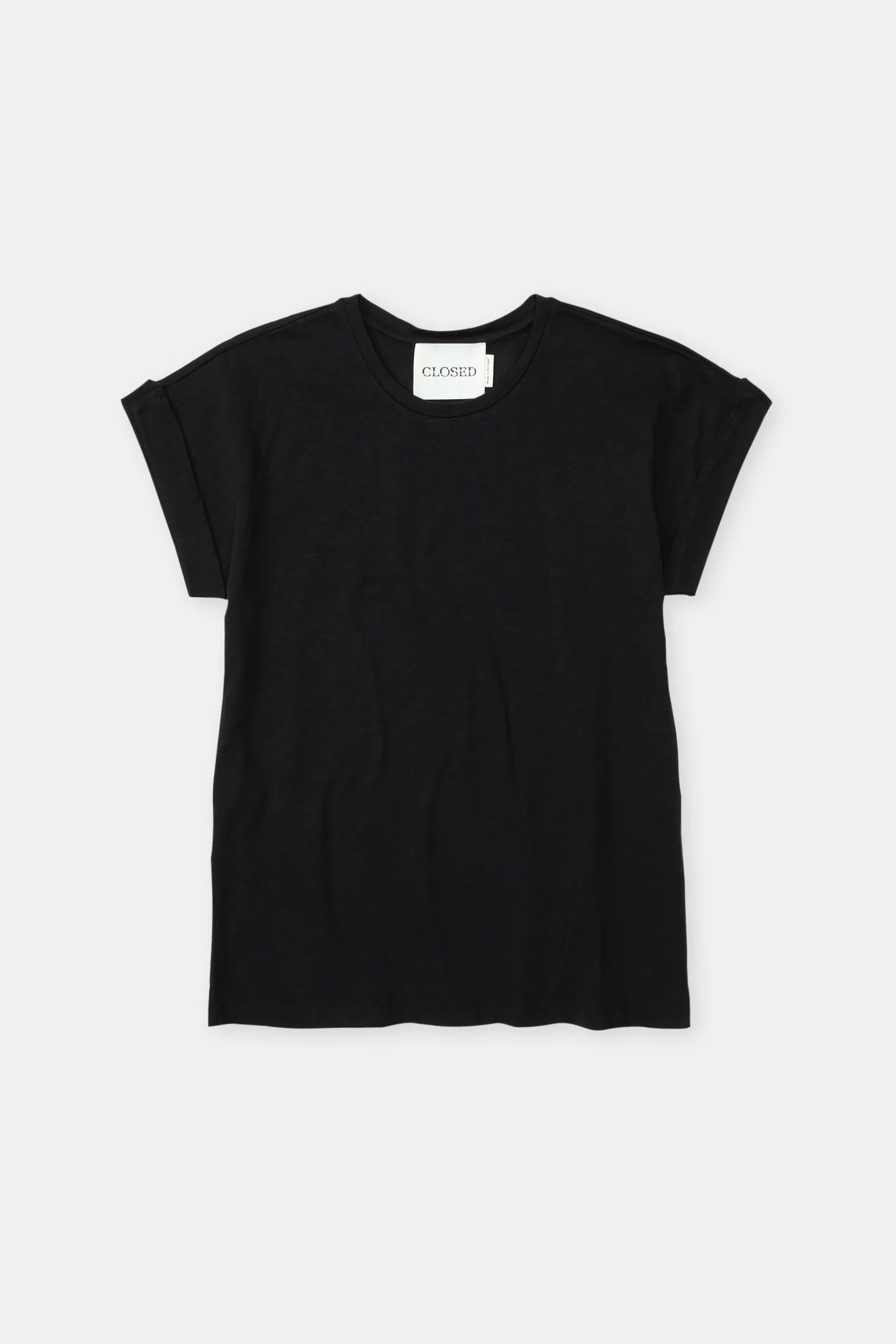 CLOSED T-Shirts>Makkelijk T-Shirt Zwart