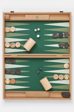 CLOSED Plezier>Manopoulos X Gesloten Backgammon Olijf