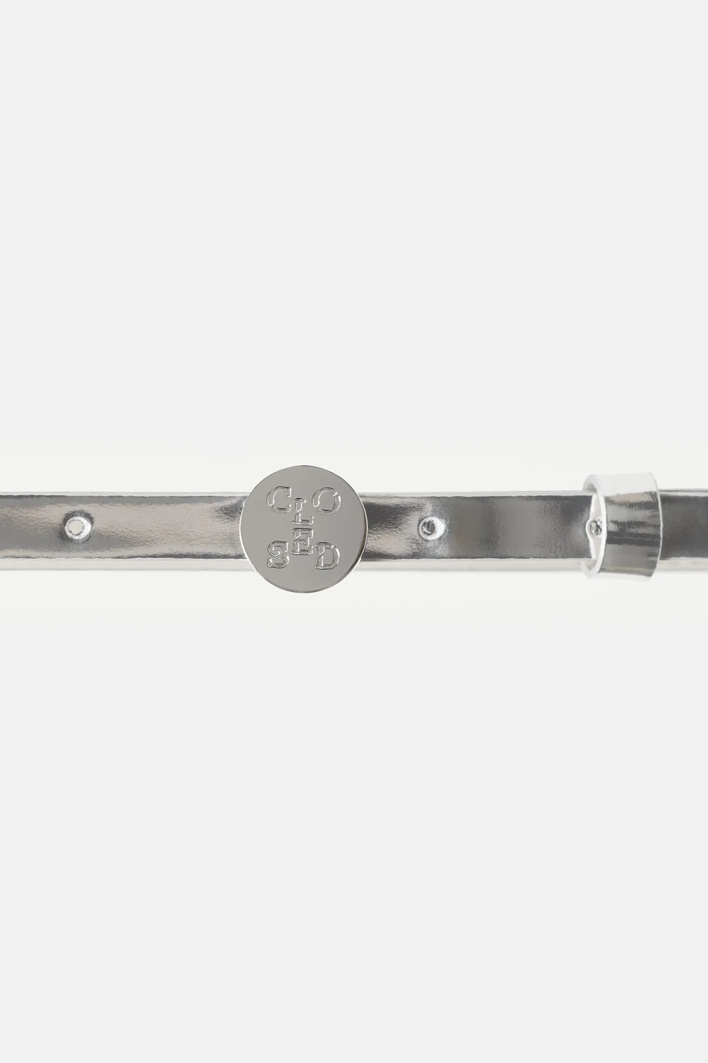 CLOSED Riemen>Metalen Riem Zilver